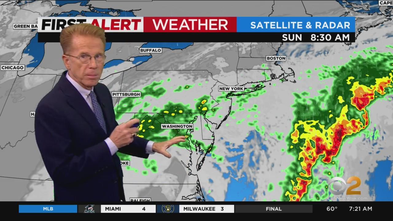 First Alert Weather: CBS2's 10/2 Sunday morning forecast - CBS New York