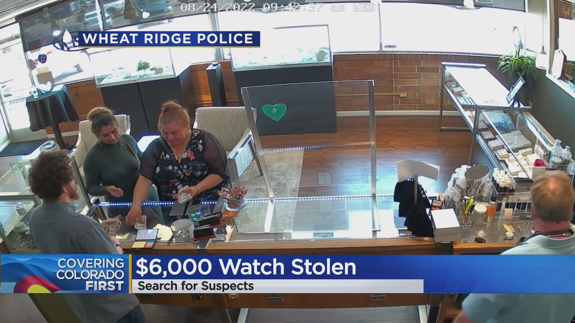 Women sought for stealing $6,000 watch from jewelry store - CBS Colorado