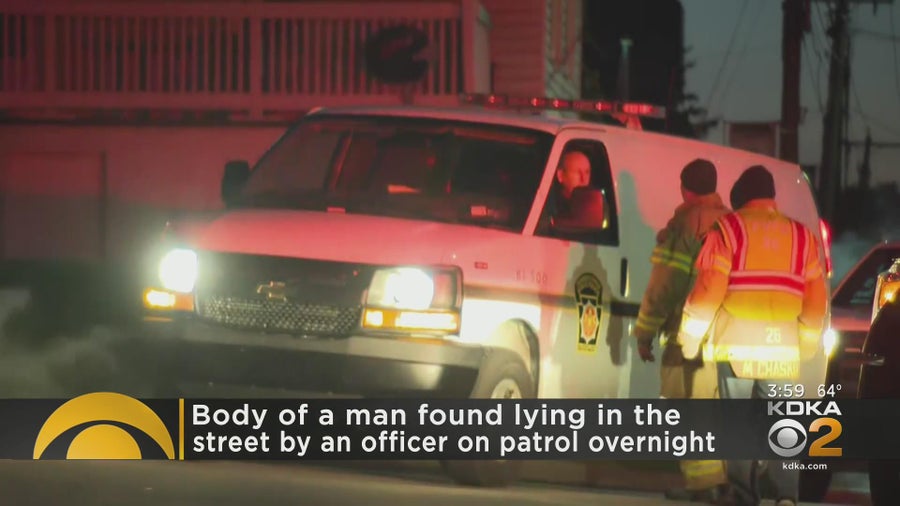 Body with gunshot wound found in Washington County road - CBS Pittsburgh