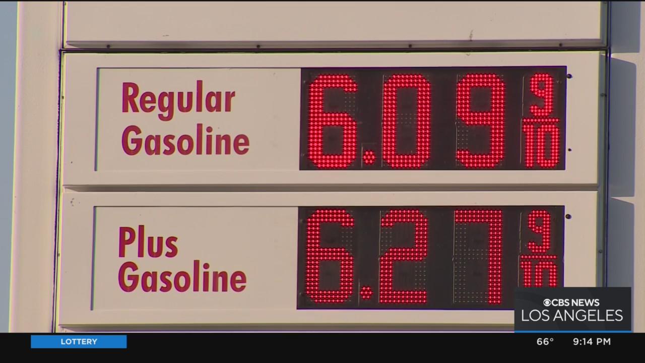 Why California has some of the highest gas prices in the country - CBS ...