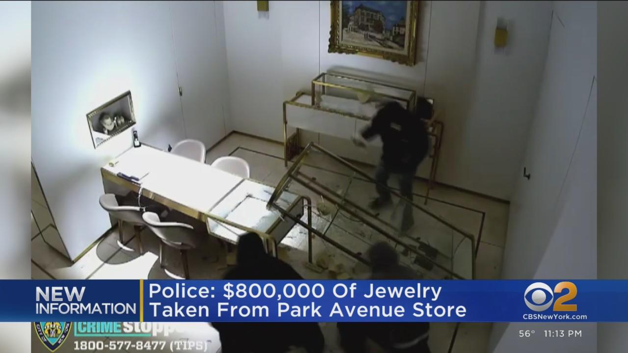 NYPD: Burglars stole $800,000 worth of jewelry from Cellini Jewelers in ...