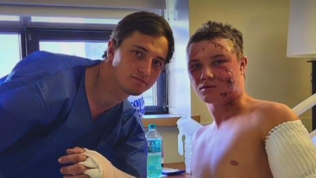 Man seriously injured by grizzly bear while hunting with father