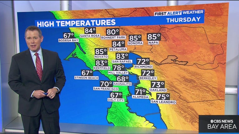 Brief mid-October heat wave breaks some Bay Area records - CBS San ...
