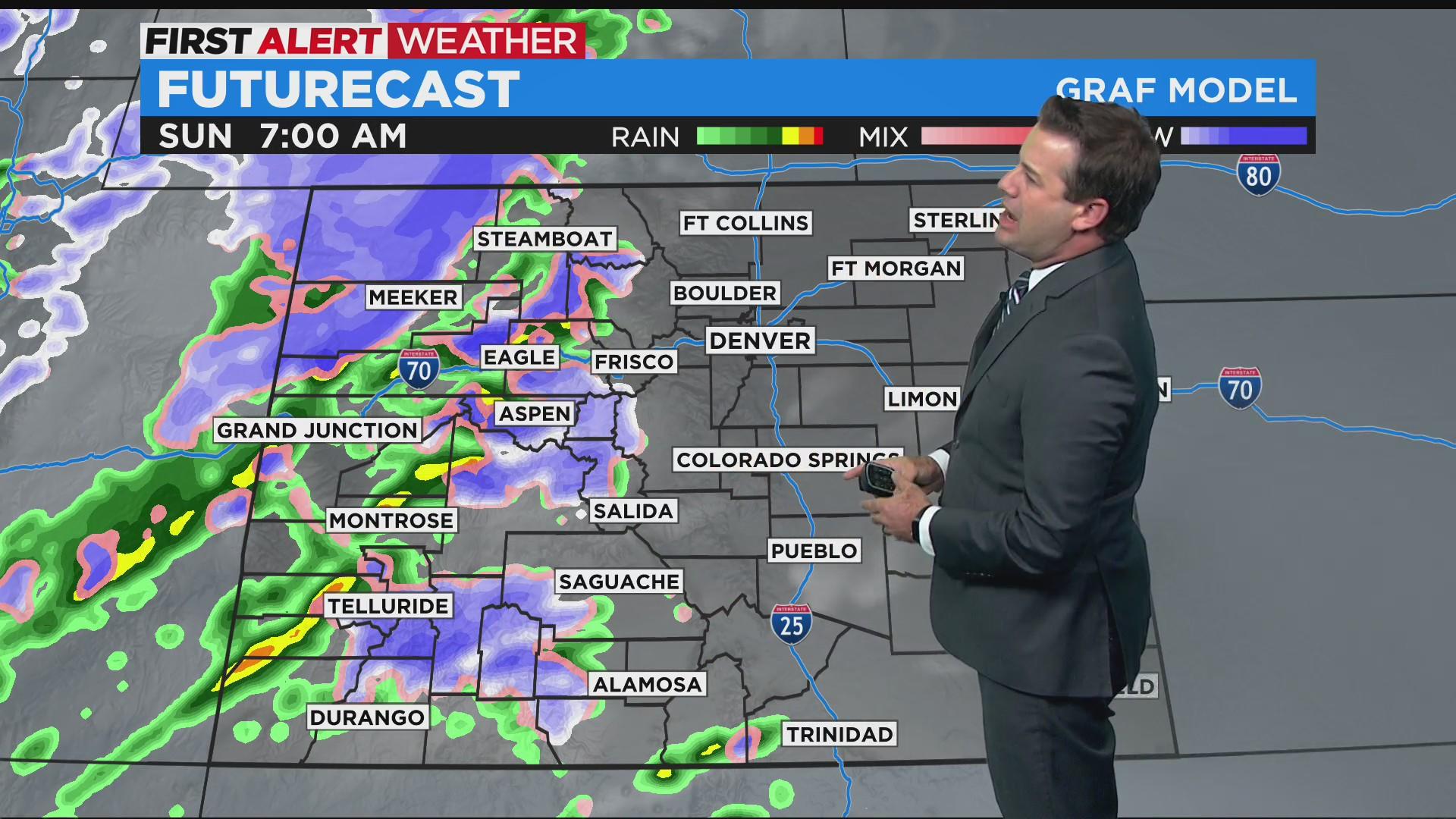 Denver weather: Near record high temperatures in the city before a ...