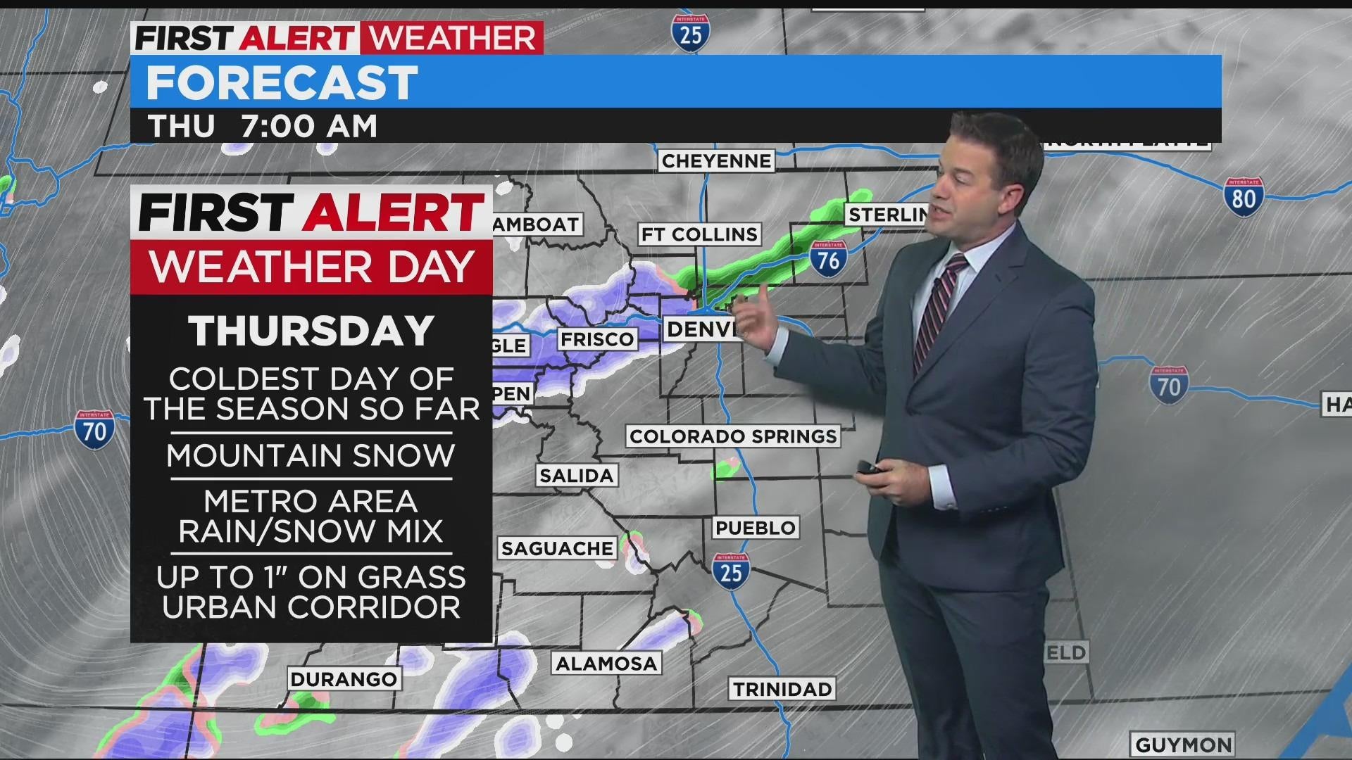 Colorado Weather: Snow and cold set to quickly return, First Alert ...