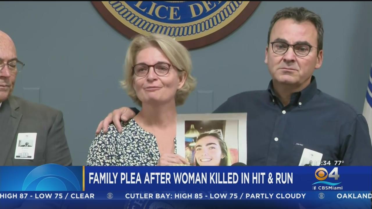 Miami police intensifying search for driver in deadly hit and run - CBS ...