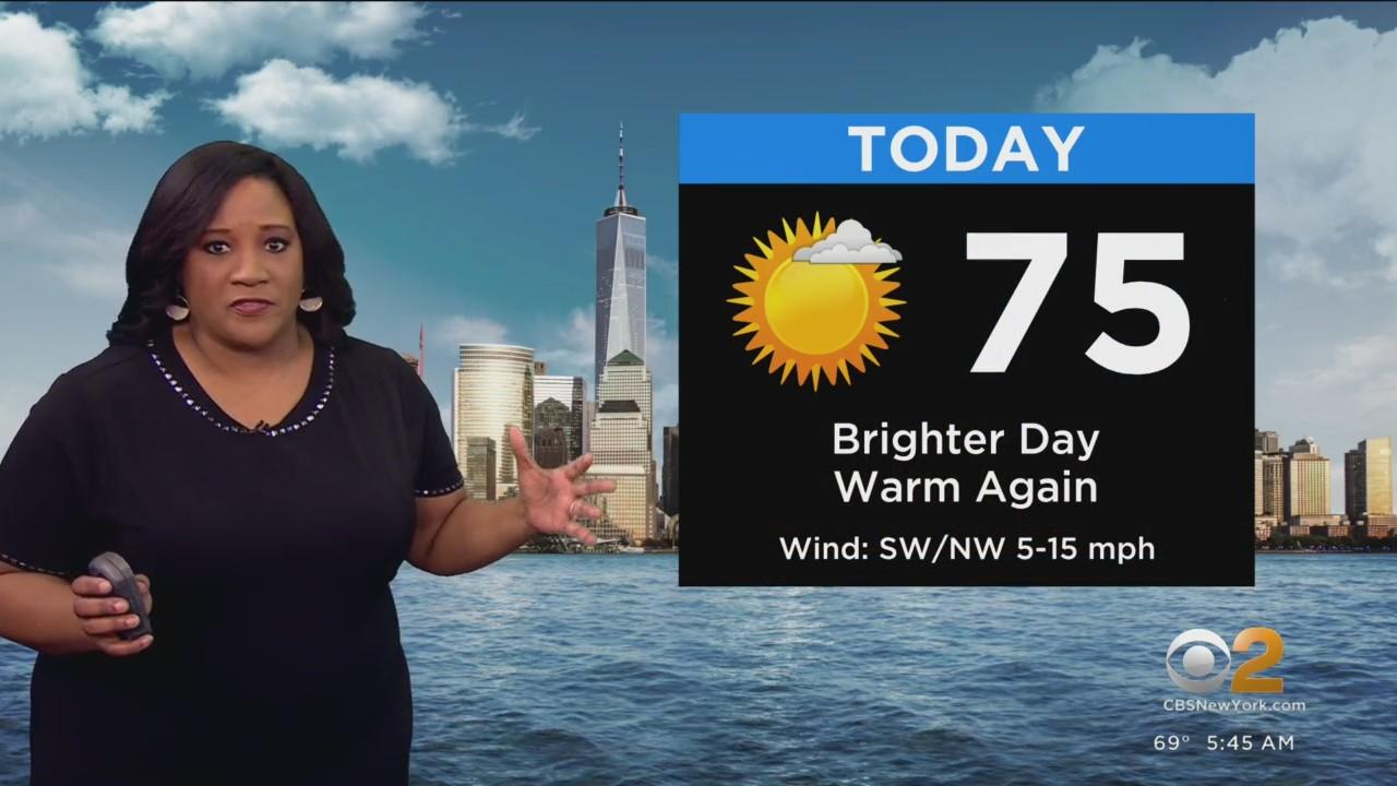 First Alert Weather: CBS2's 11/7 Monday forecast - CBS New York