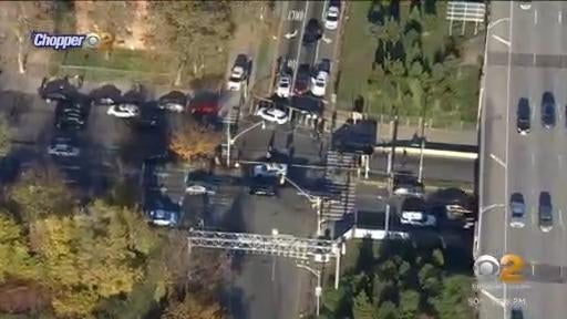 Officer opens fire after driver takes off during traffic stop in ...