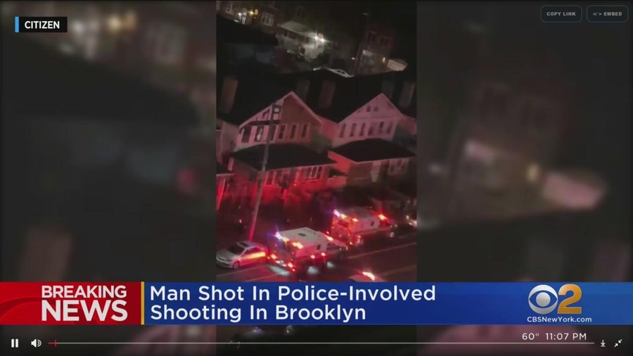 NYPD investigating police-involved shooting in Coney Island - CBS New York