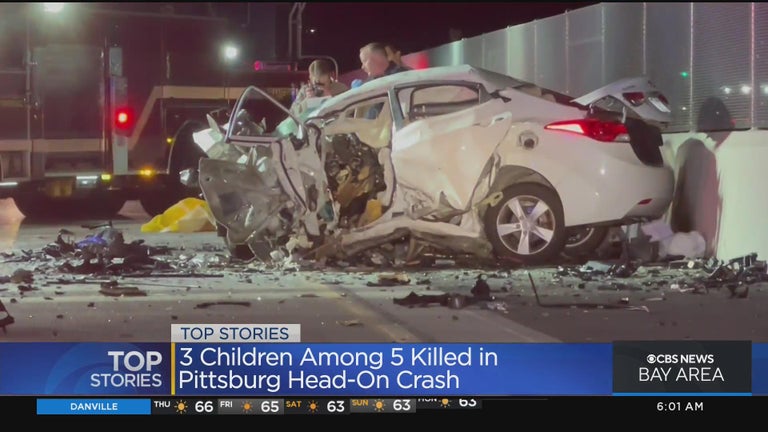 5 die, including 3 children, in horrific wrong-way crash on Highway 4 ...