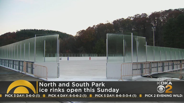 North Park and South Park ice rinks to open on Nov. 20 - CBS Pittsburgh