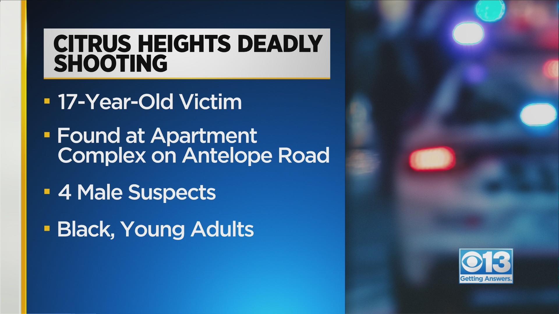 Teen shot and killed in Citrus Heights identified as Aidan McGill, 17 ...