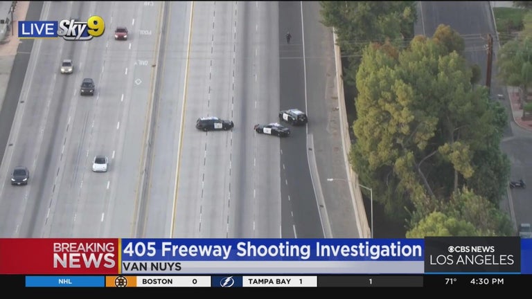 Northbound I-405 reopened after police investigate shooting in Van Nuys ...