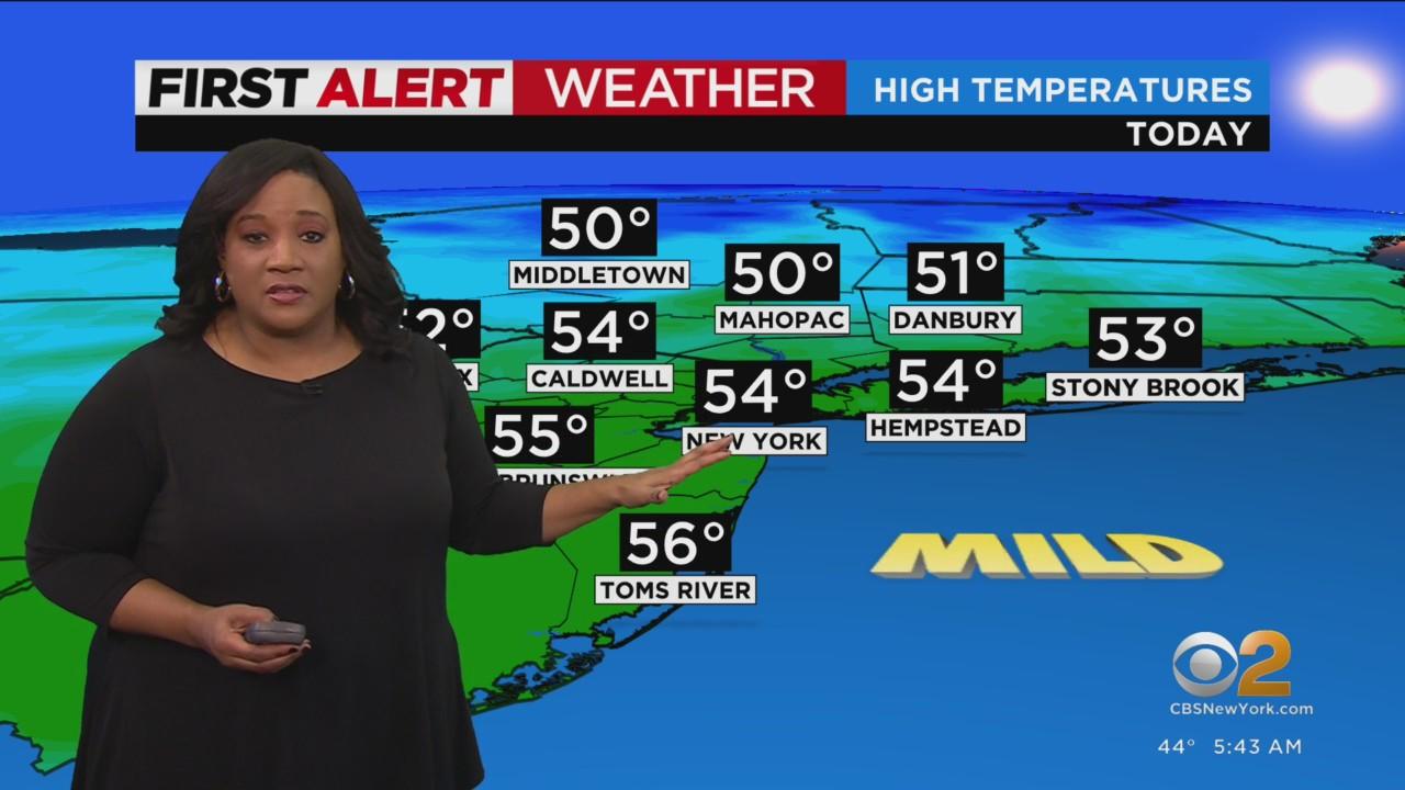 First Alert Weather: CBS2's 11/23 Wednesday morning forecast - CBS New York