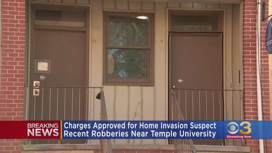 Arrest made in 2 home invasion robberies near Temple University - CBS ...