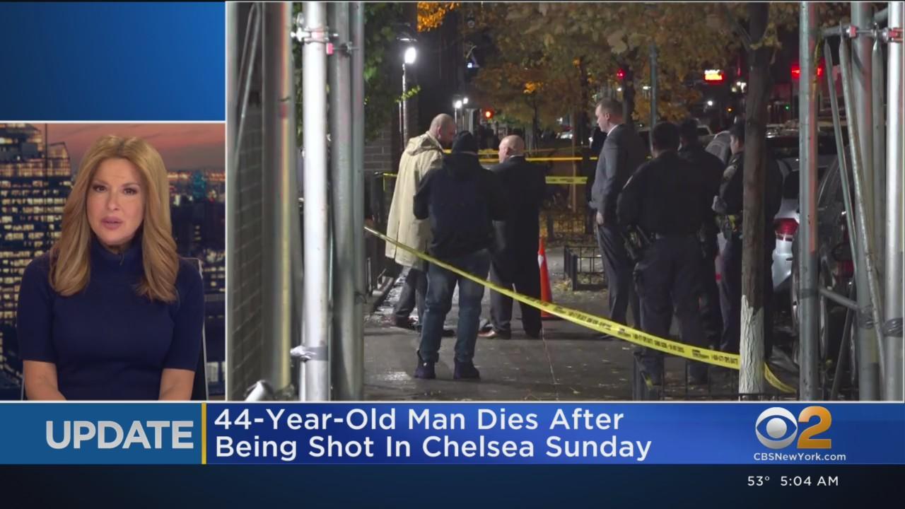 44-year-old man dies after being shot in the head in Chelsea - CBS New York