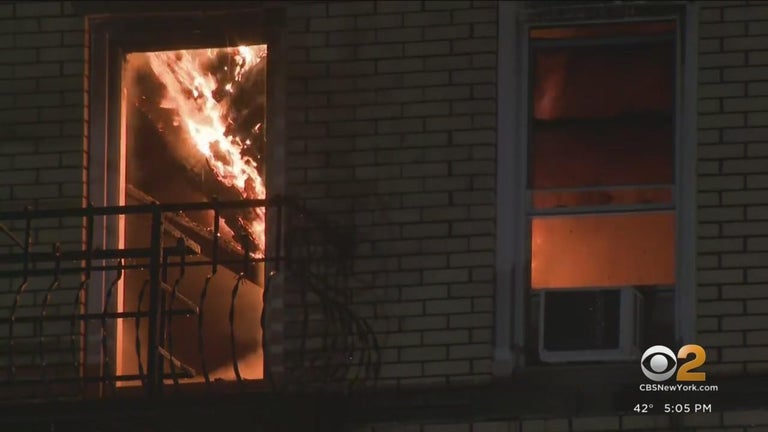 2 dozen West New York families displaced after massive fire destroys ...