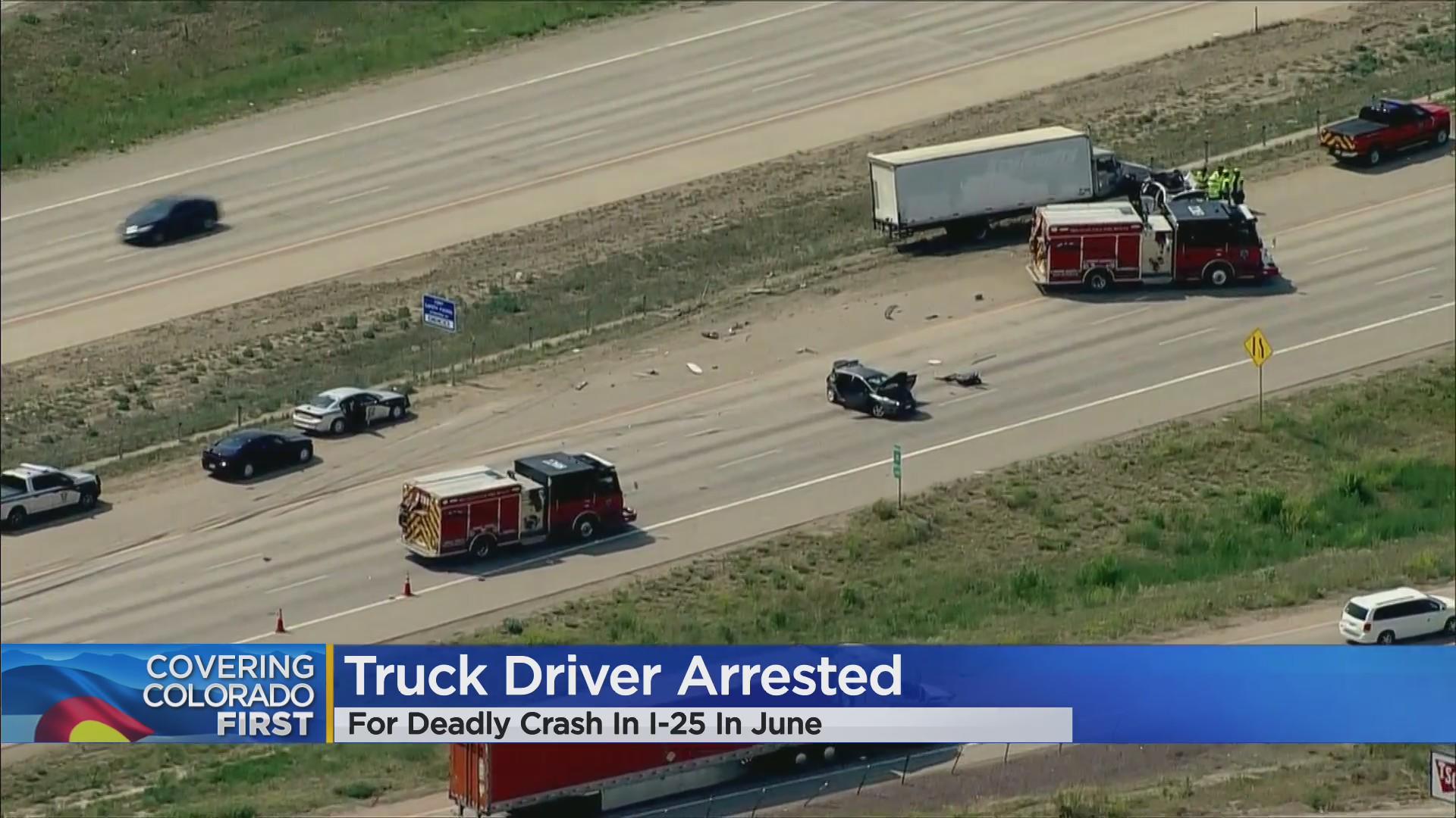Truck driver charged in deadly crash on I-25 that killed family of 5 ...