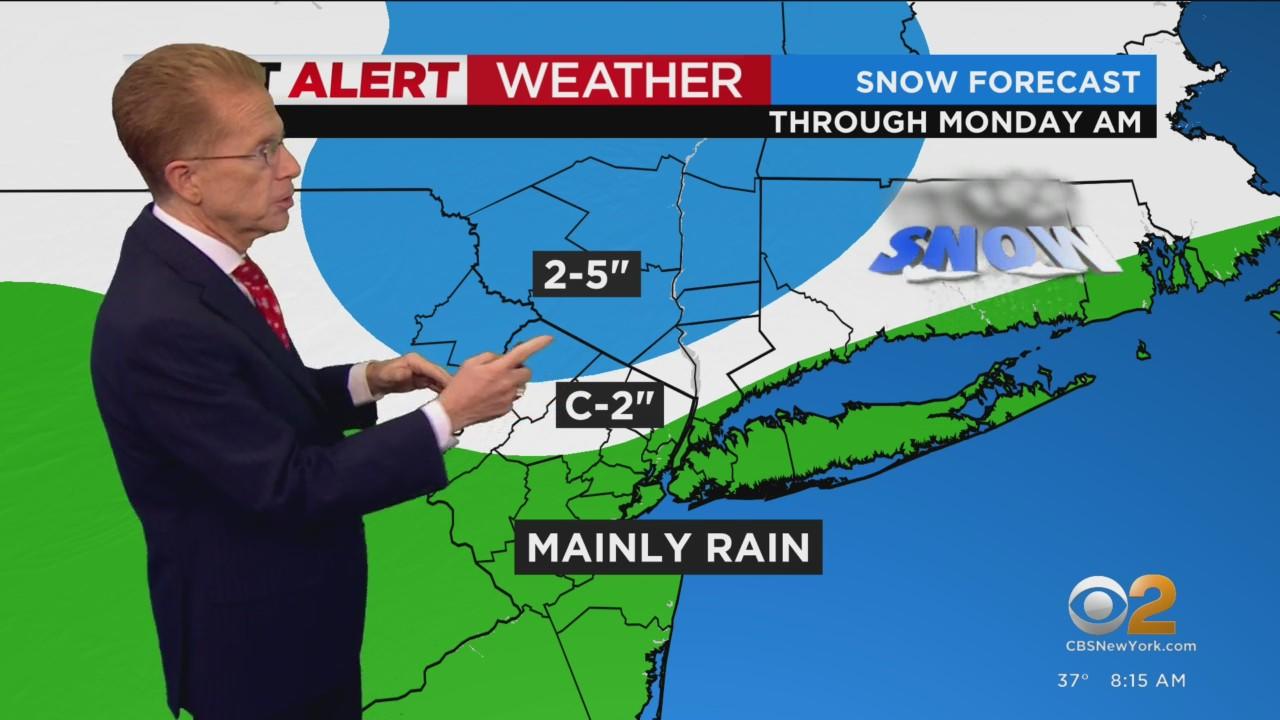 First Alert Forecast: Yellow Alert in place for wintry mix, snow and ...