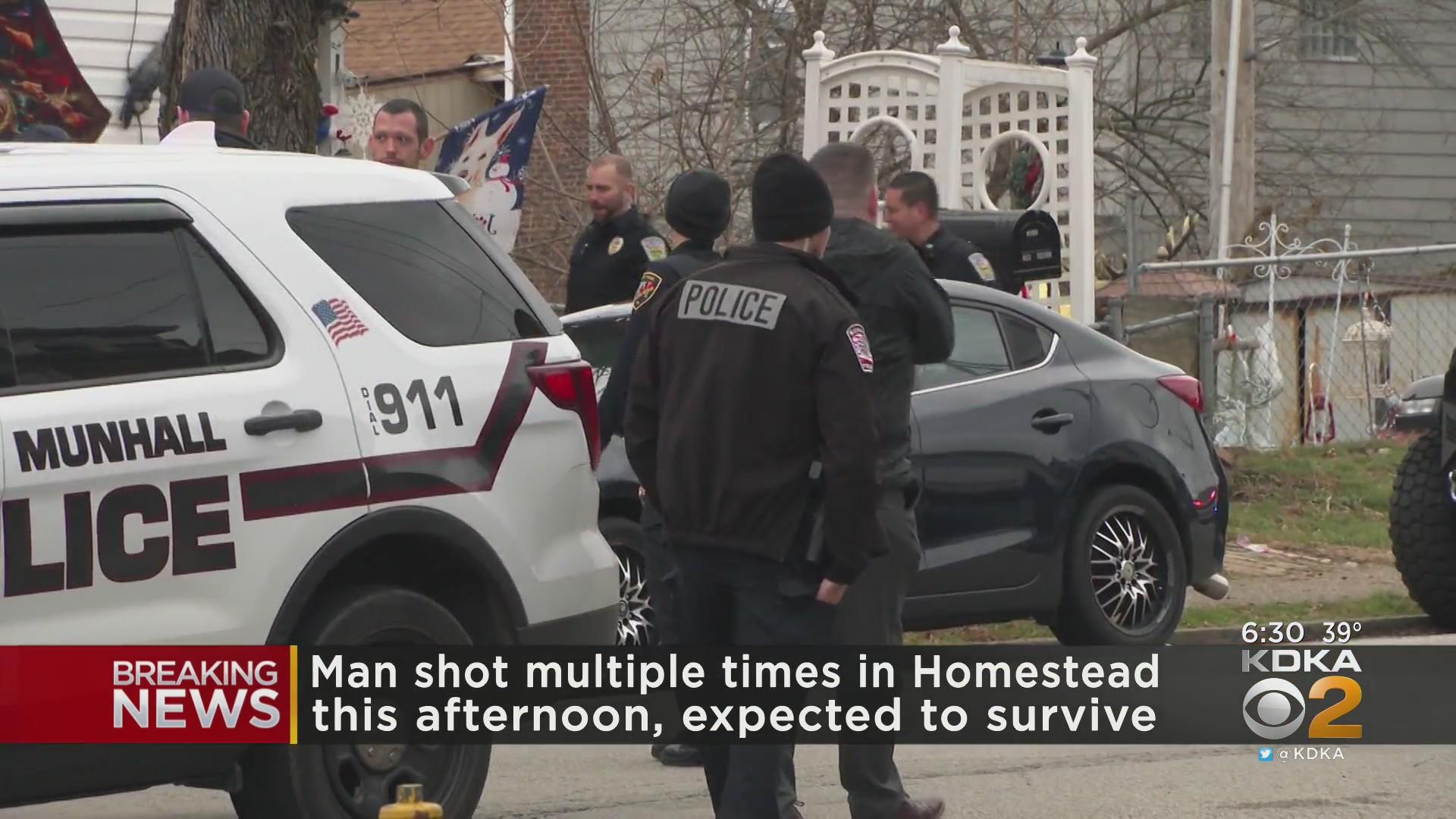 1 man transported to hospital after shooting in Homestead - CBS Pittsburgh