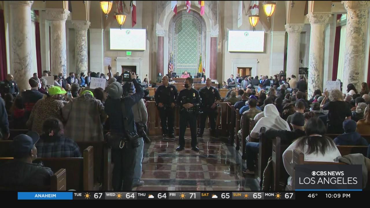 LA City Council passes state of emergency on homelessness before winter ...