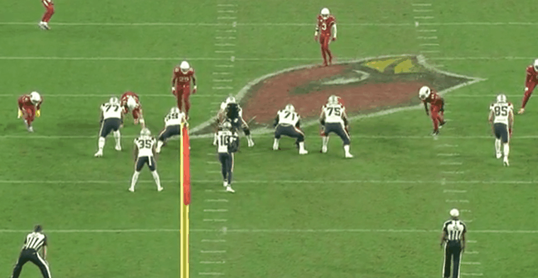 Incomplete jump ball to Agholor 