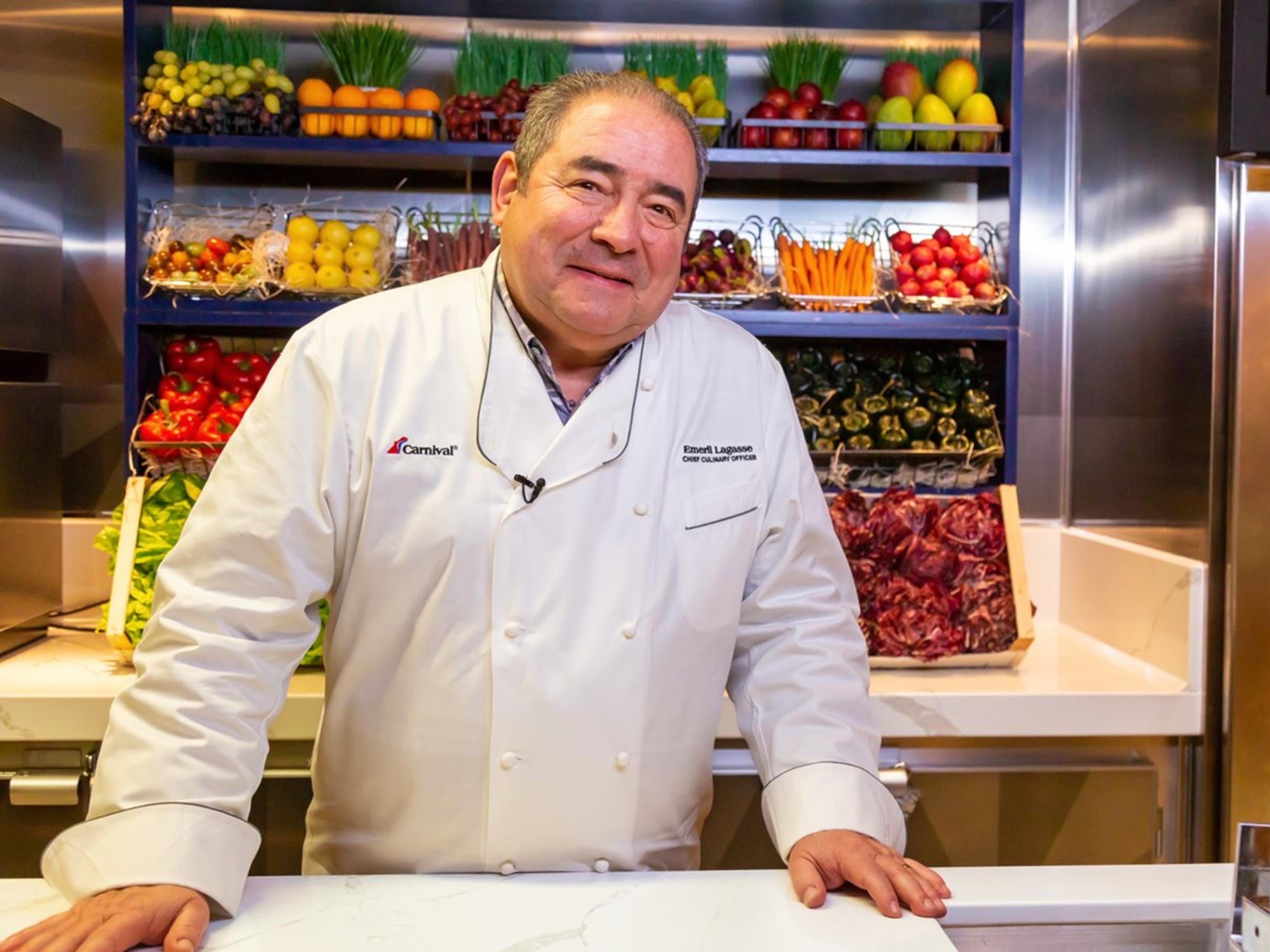 Carnival Cruise Line announces Emeril Lagasse as Chief Culinary officer