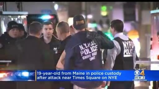Maine man accused of attacking NYPD officers with machete on New Year's ...