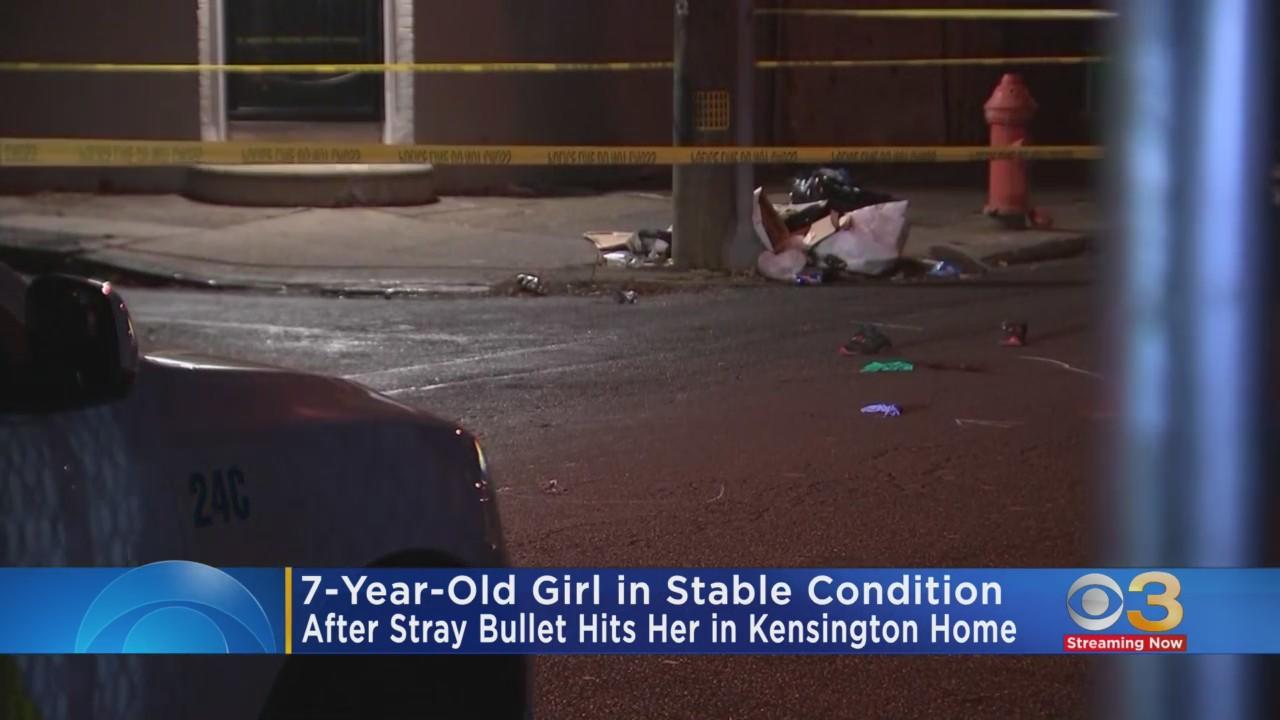7-year-old girl struck by stray bullet in Kensington triple shooting ...