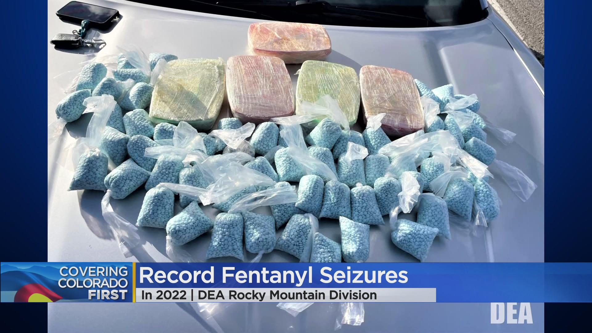 DEA Rocky Mountain Division had record fentanyl seizures last year ...