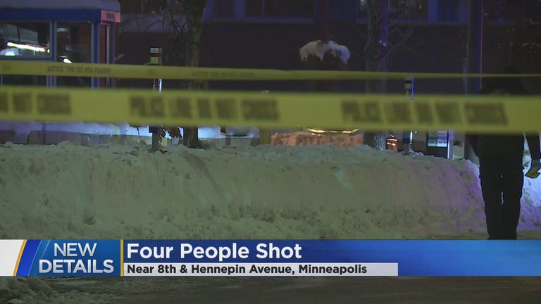 MPD: 4 injured in overnight shooting in downtown Minneapolis - CBS ...