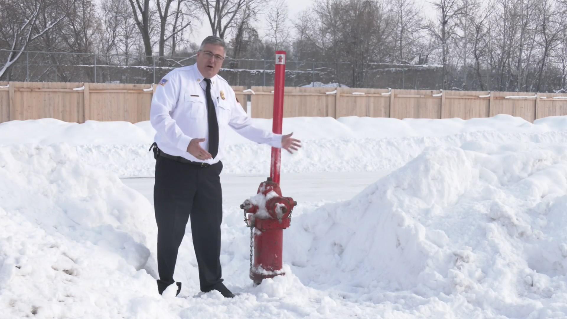 Spring Hydrant Buried Andover, other metro cities depend on residents to shovel out fire ...