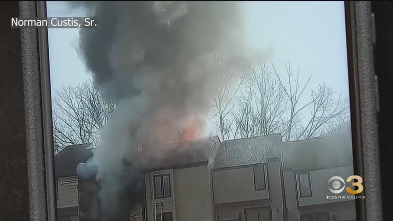 4 firefighters injured after multi-alarm fire in Delaware - CBS ...