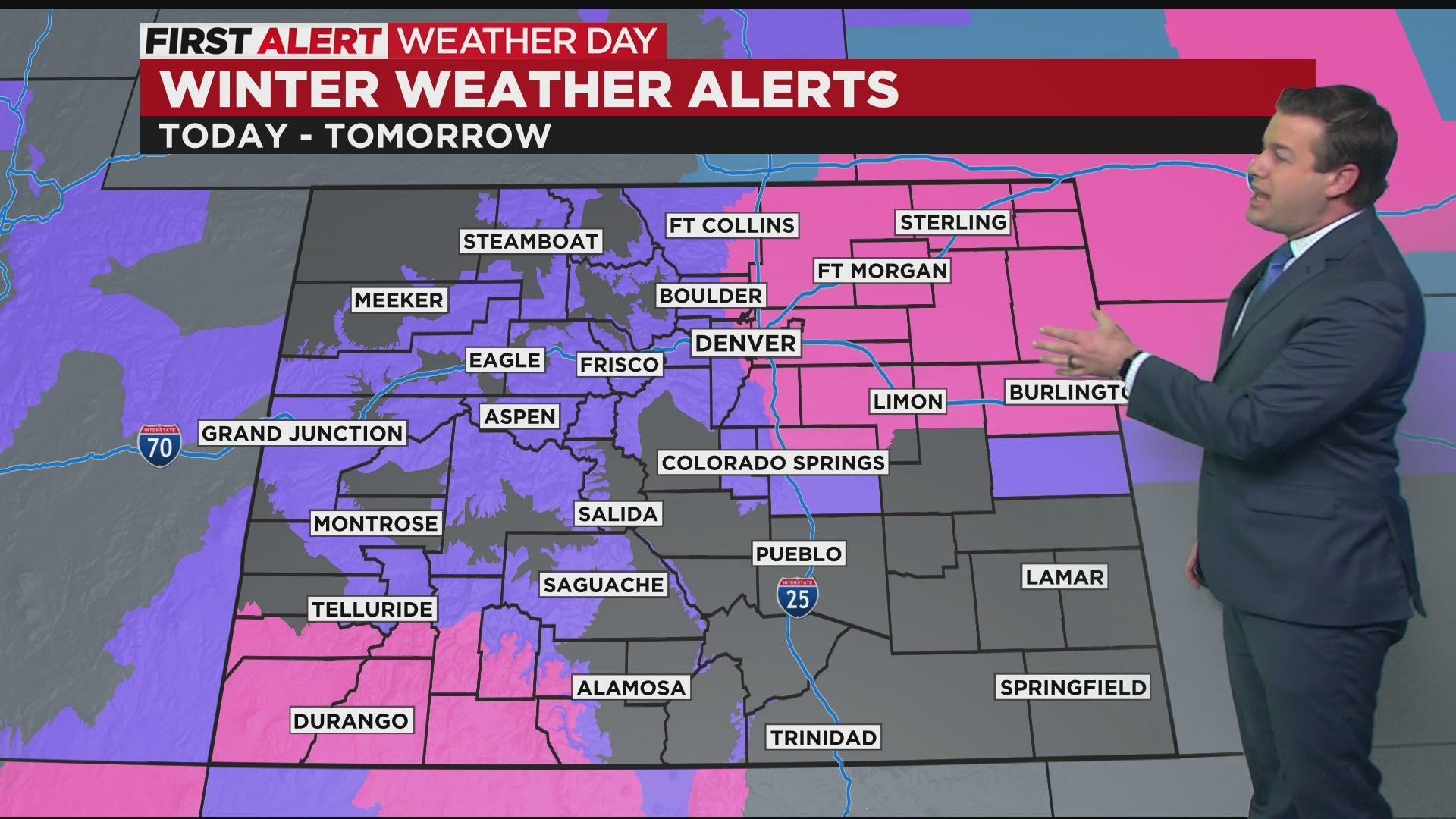 Denver Weather: Heavy snow to impact travel Tuesday night and Wednesday ...