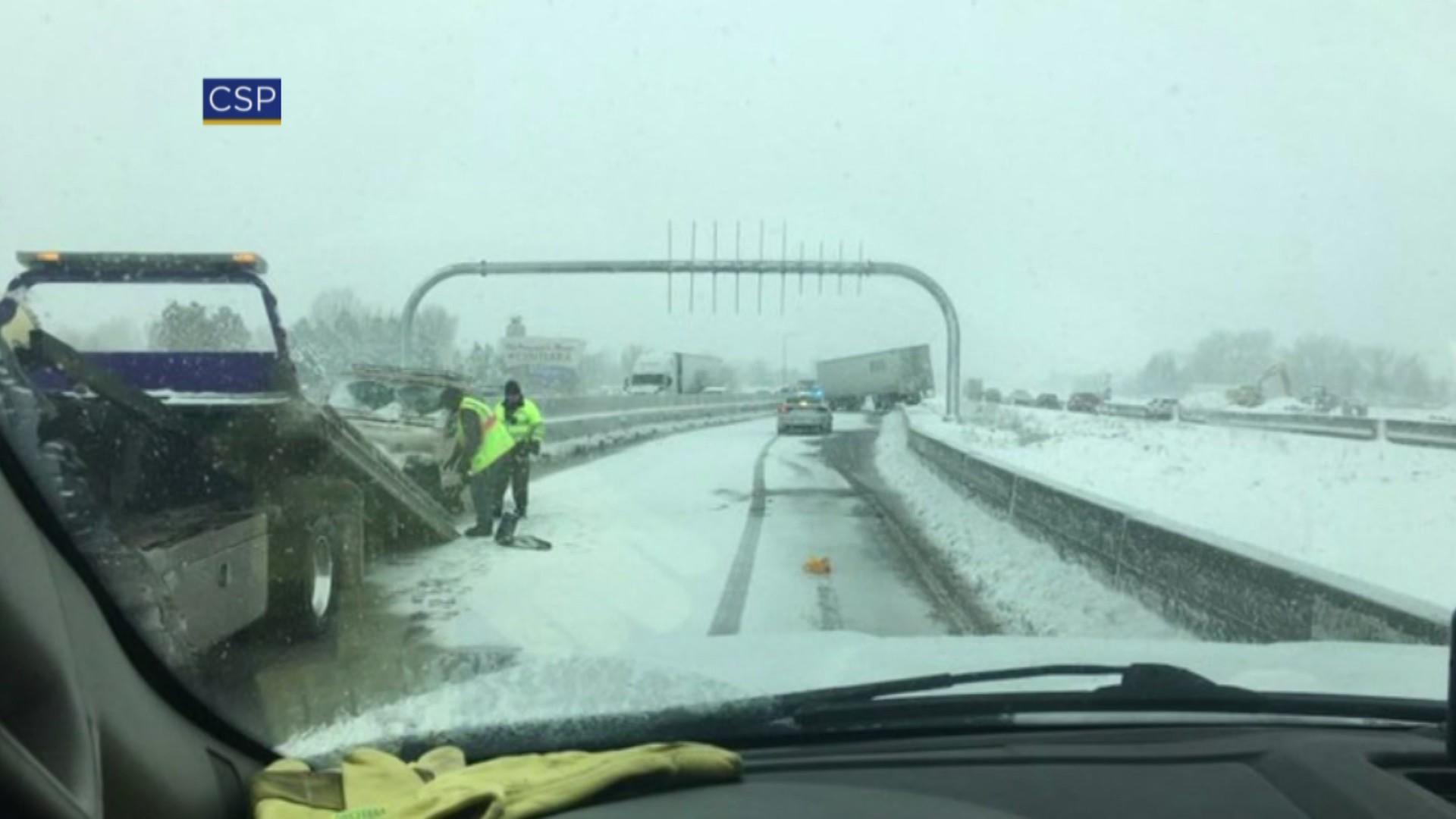 Southbound lanes of I-25 reopen at Highway 34 after crash - CBS Colorado
