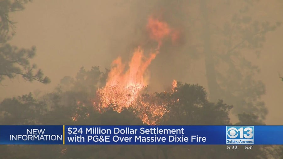 $24M Settlement reached with PG&E over Dixie Fire, utility faces ...