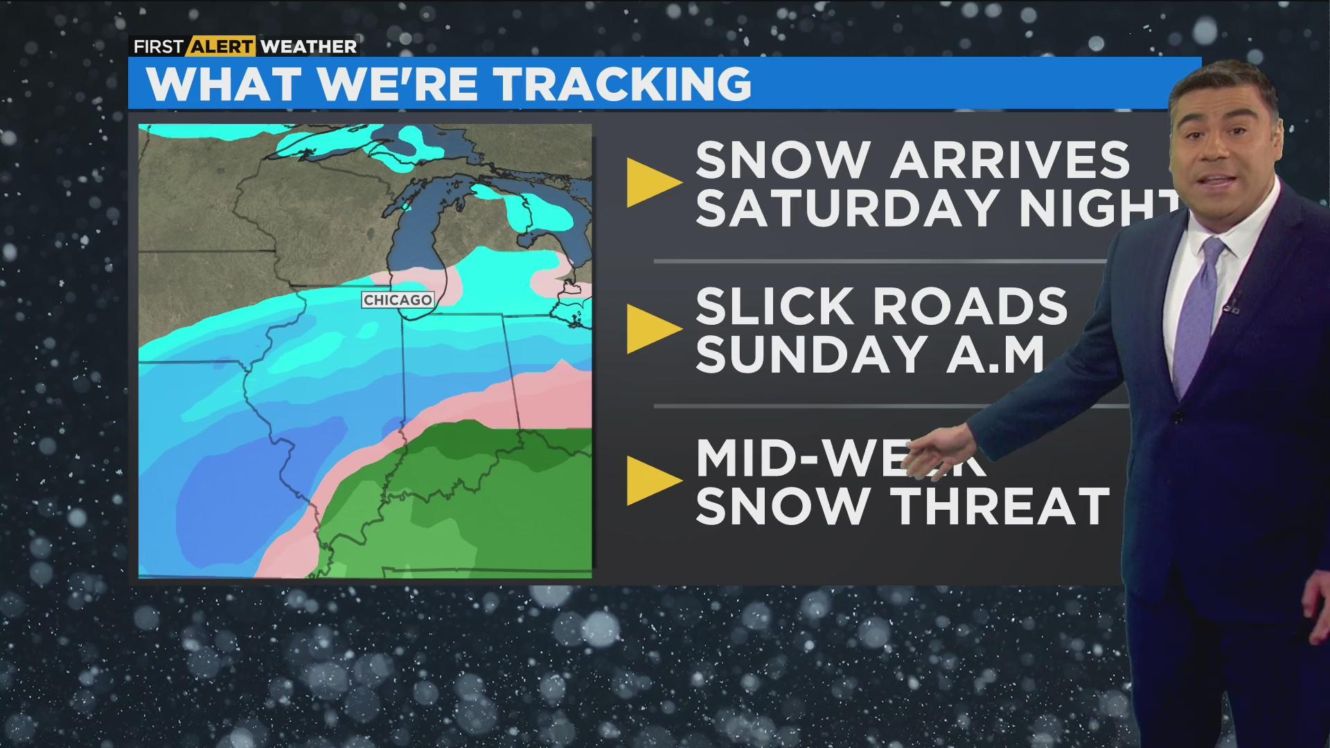 Chicago First Alert Weather: Weekend snow - CBS Chicago