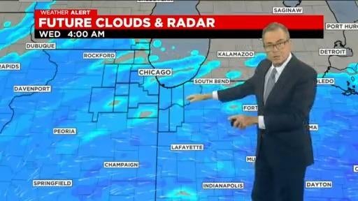 Chicago Weather Alert: 2-4 inches of snow makes slow travel - CBS Chicago