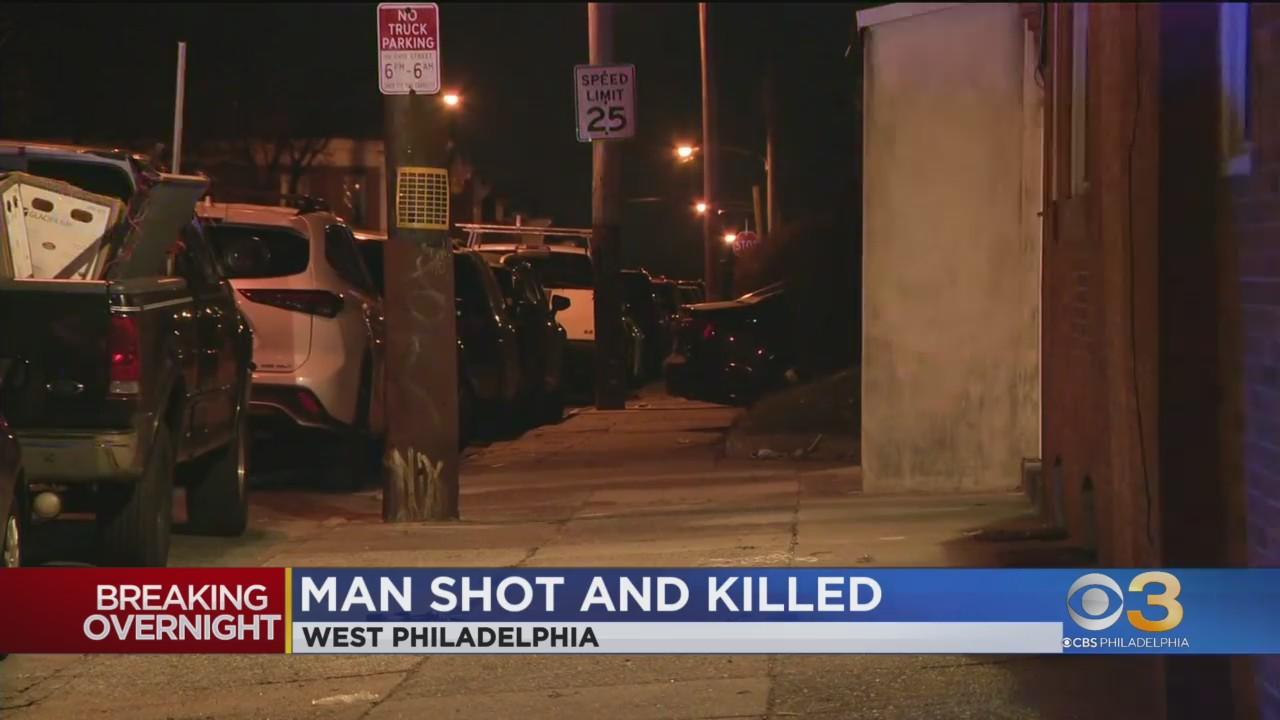 Man shot, killed in West Philadelphia: Police - CBS Philadelphia