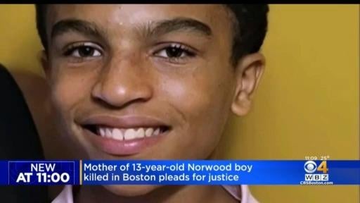 Mother of 13 year old Norwood boy killed in Mattapan demands justice ...