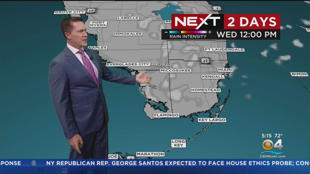 Miami Weather: Warm with a nice breeze, cold front this weekend - CBS Miami