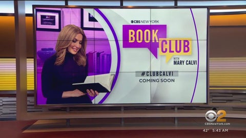 Announcing the CBSNewYork Book Club with Mary Calvi (#ClubCalvi) - CBS