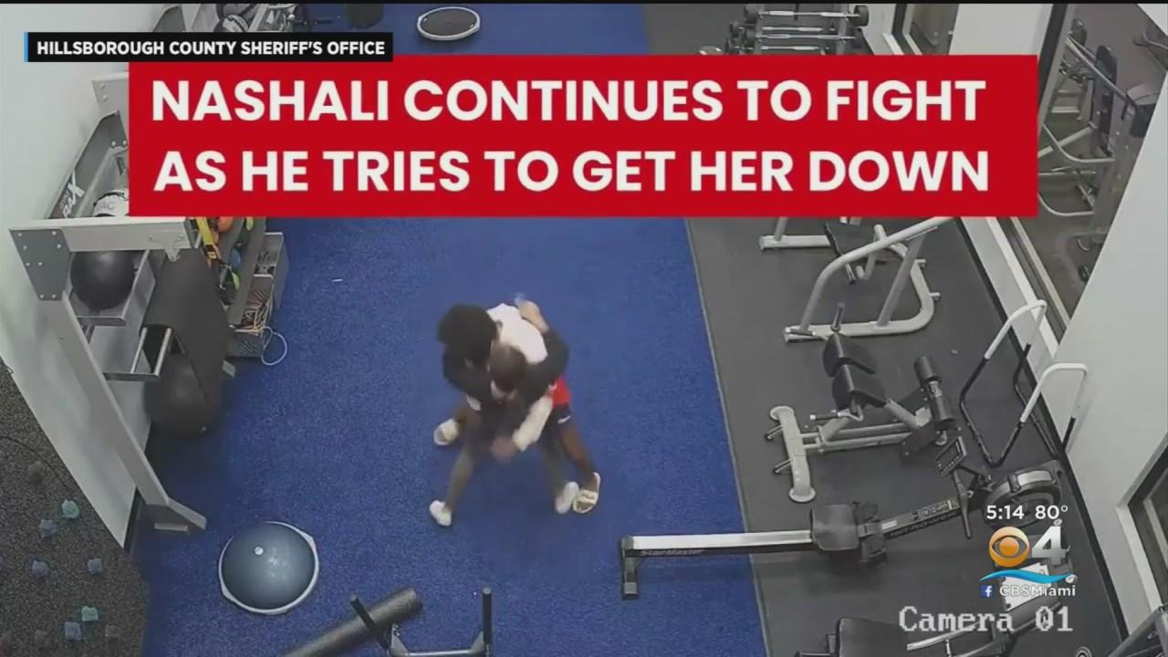 Florida woman fights off attacker in apartment complex gym - CBS Miami