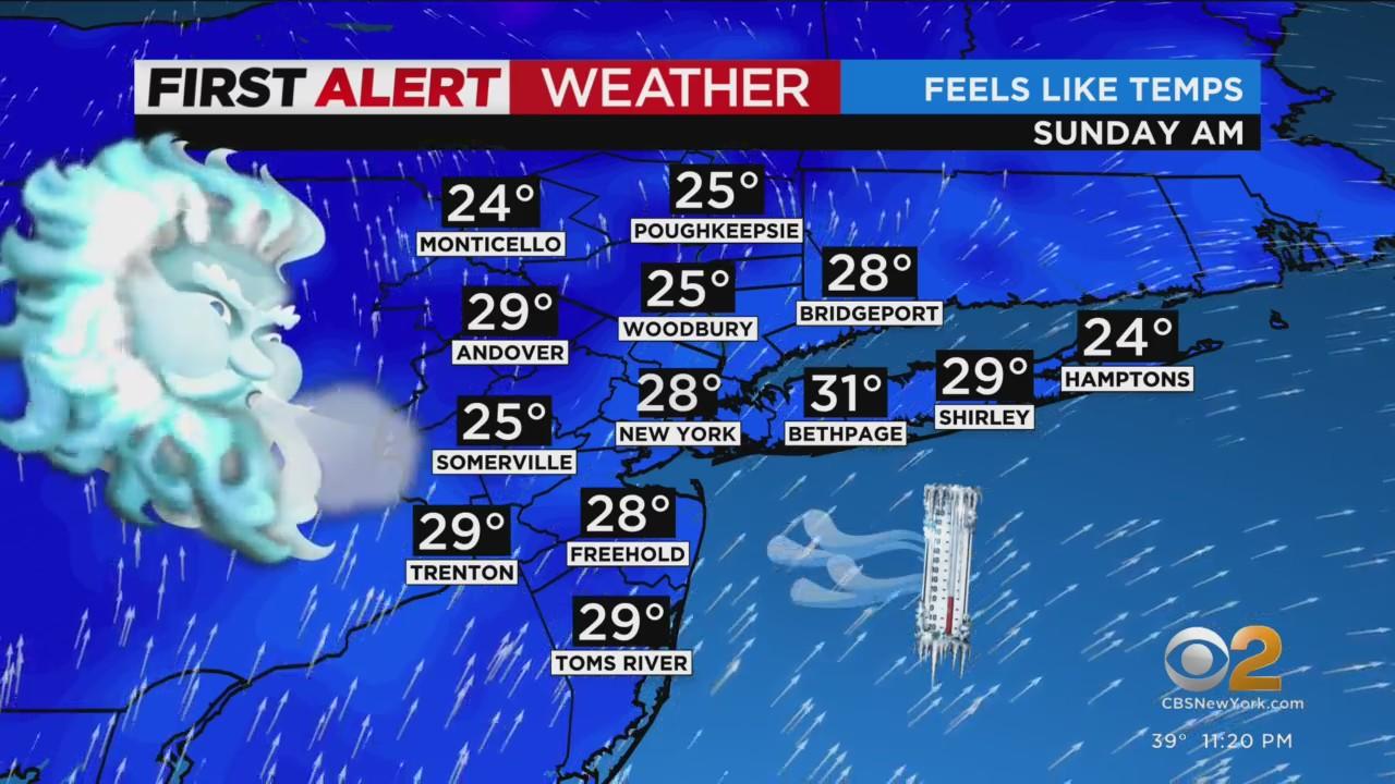 First Alert Weather: CBS2's 2/19 Sunday morning forecast - CBS New York