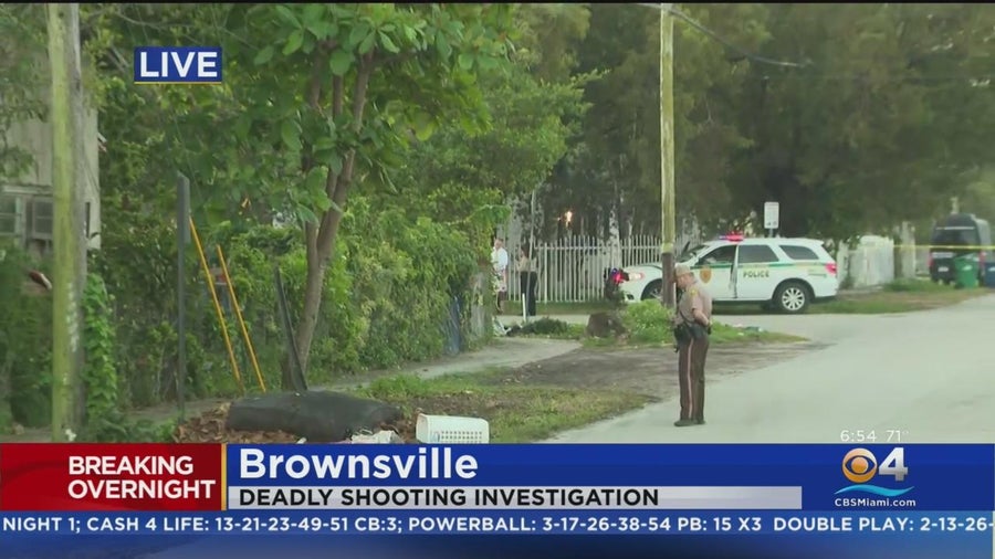 Deadly Brownsville shooting under investigation CBS Miami