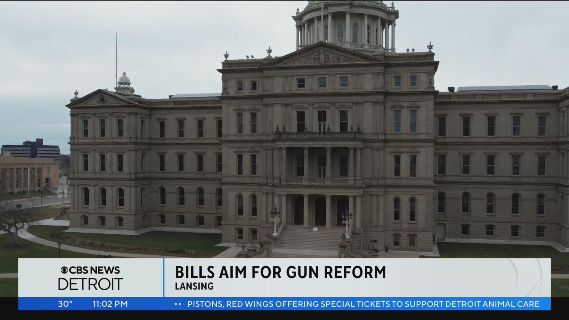 Michigan Democrats confident proposed gun reform bills will pass - CBS ...