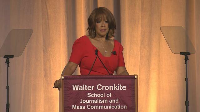 Gayle King Receives Walter Cronkite Award For Excellence In Journalism ...