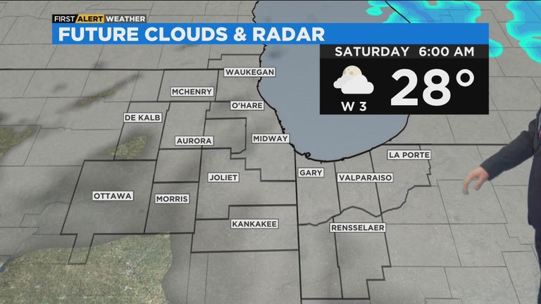 Chicago First Alert Weather: Snow showers to move out - CBS Chicago