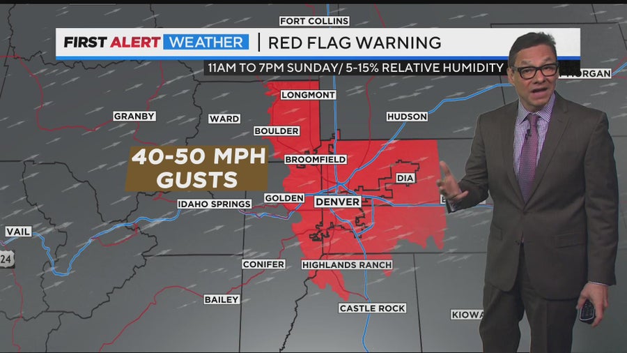 Colorado Weather: High fire danger returns for Denver Metro - CBS Colorado