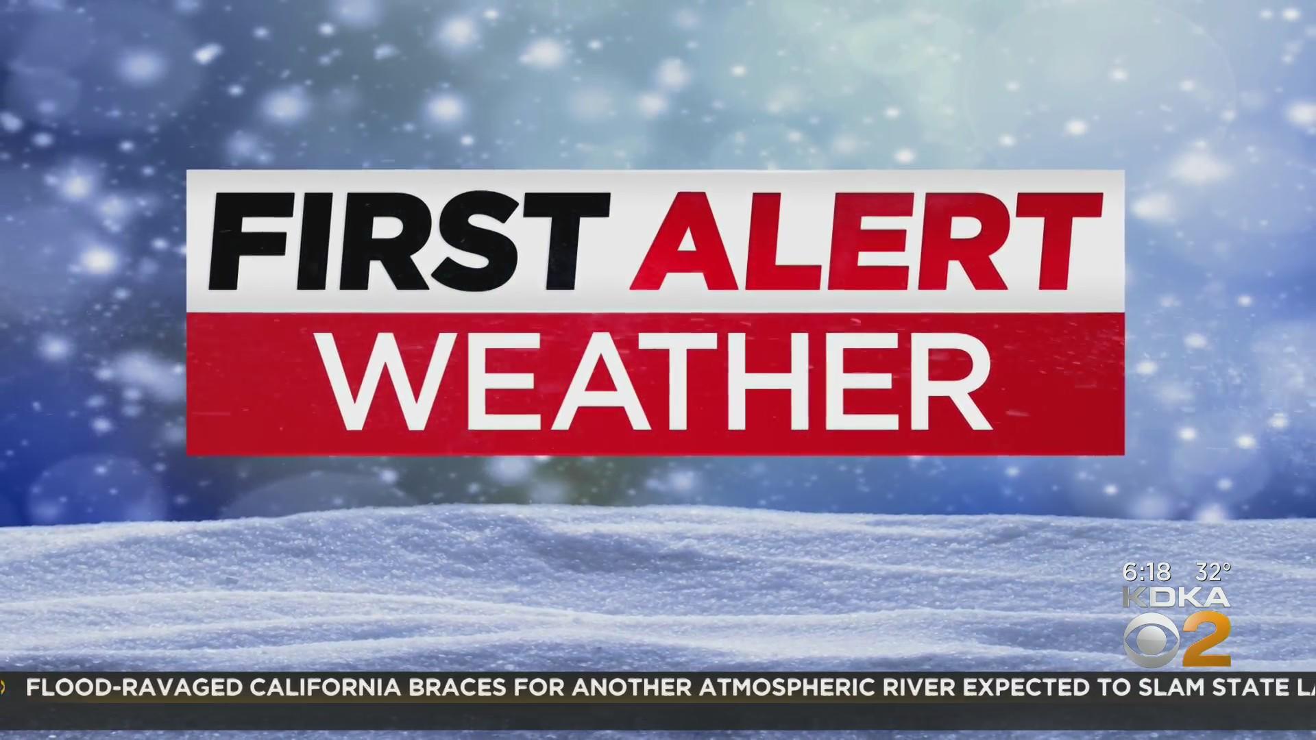 Pittsburgh Weather: First Alert Weather Day issued for snow on Monday ...